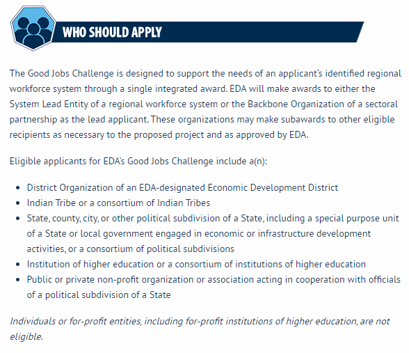 Arpa Good Jobs Challenge Application Info