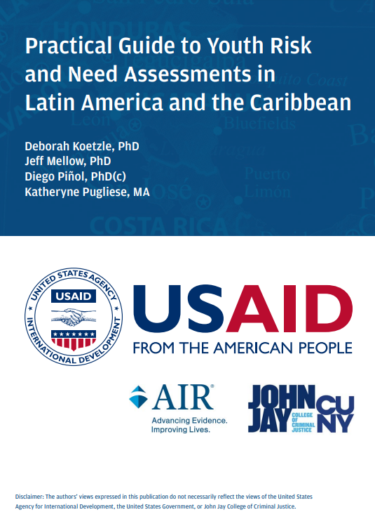 Practical Guide to Youth Risk and Need Assessments in Latin America and the Caribbean Cover