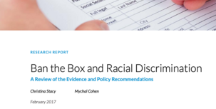 Ban the Box and Racial Discrimination Cover